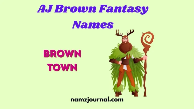 AJ Brown Fantasy Names