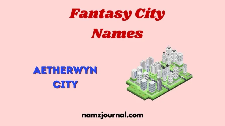 Fantasy City Names