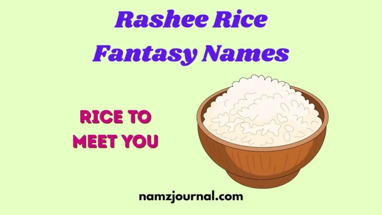 Rashee Rice Fantasy Names