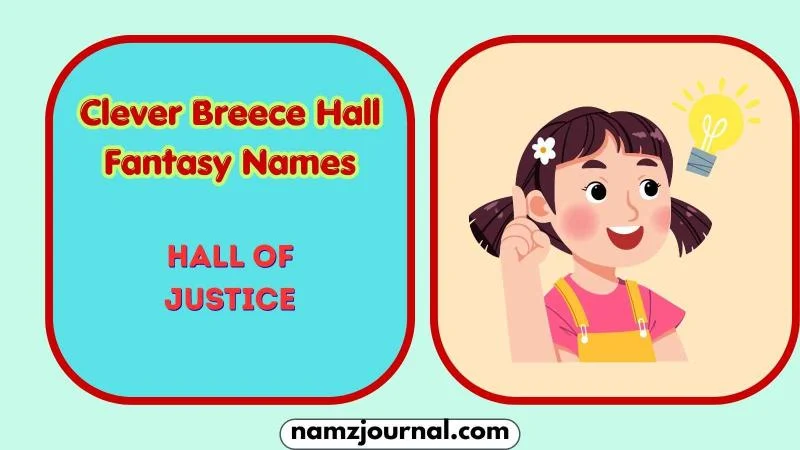 Clever Breece Hall Fantasy Names