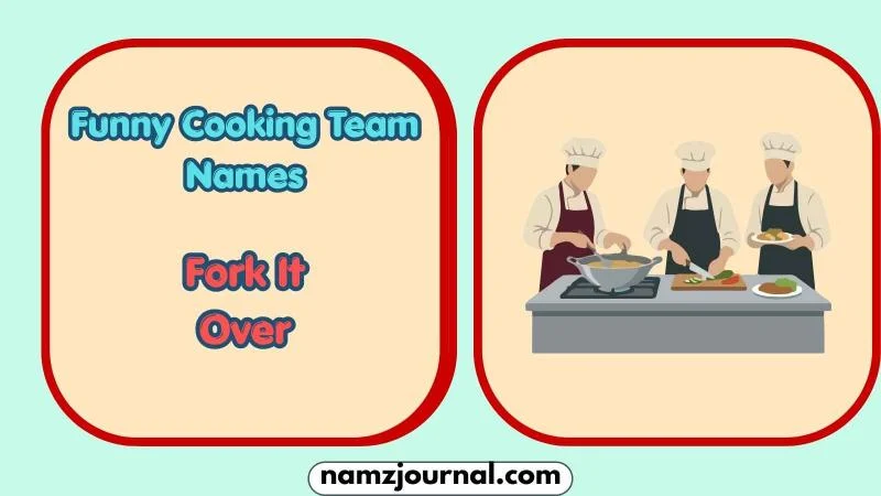 Funny Cooking Team Names