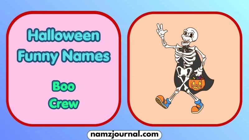 Halloween Funny Names